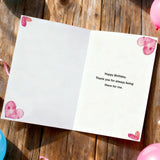 Happy Birthday Card For Mom From Daughter,Son Sentimental Birthday Cards For Mom, Mother Birthday Card With Envelope, If I Could Choose I'D Find You Again – 8X5.3 Inch