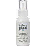 Gallery Glass Stained Glass Paint, Snow White 2 fl oz Brilliant Smooth Finish Paint, Perfect For Easy To Apply DIY Arts And Crafts, 19729
