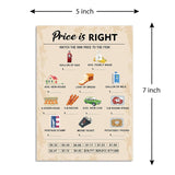 30Th Birthday Party Games, Price Is Right Games, Birthday Party Supplies For Adults, Fun 1996S Party Game?Pack Of 30 Cards