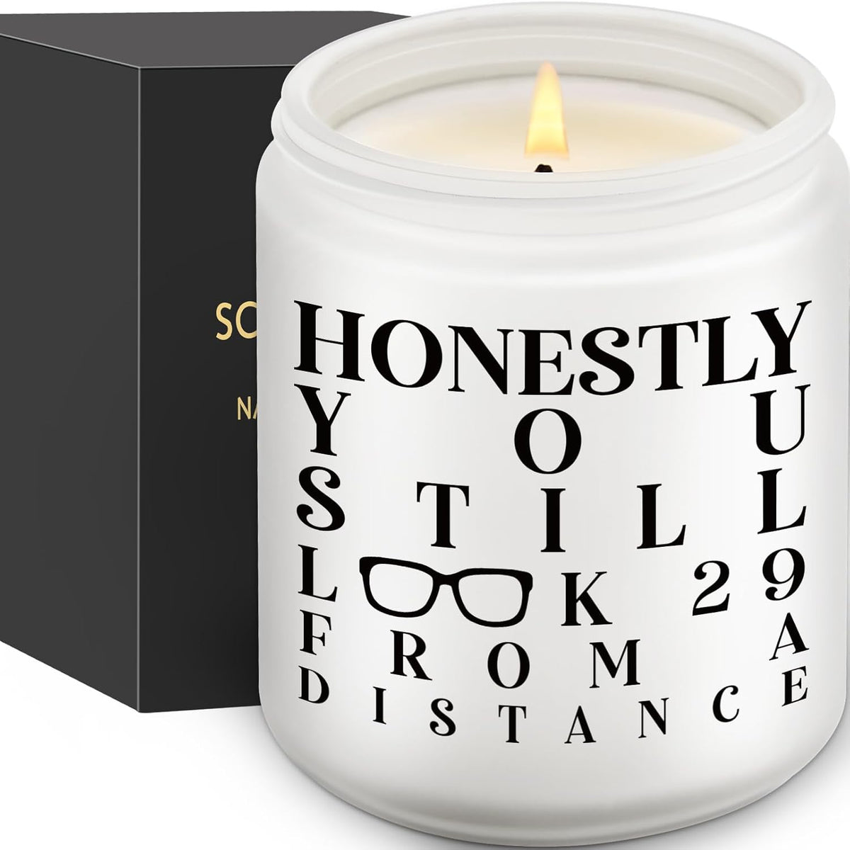 30Th Birthday Gifts For Women- Funny Birthday Candle, Perfect Gag Gift For 1994 30Th Milestone Happy-Birthday, 30 Year Old Gifts For Coworker Wife Sister Brother, Mothers Day Gift
