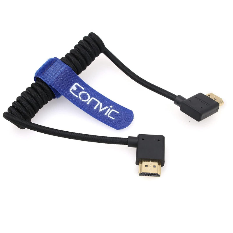 2.1 Hdmi Coiled Cable 8K Hdmi To Hdmi Cable High Speed Thin Hdmi Male To Male