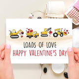 Funny Valentine'S Day Card For Kids, Son Daughter Valentines Day Card, Girls Boys Valentine Day Card Gift From Dad Mom Parent, Cute Valentines Day Card Gift For Grandson Granddaughter