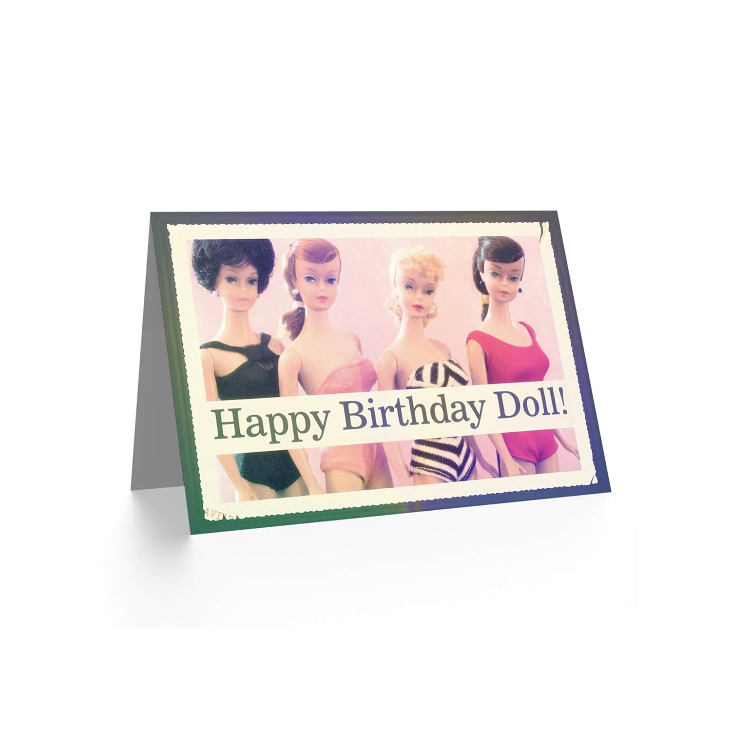 Birthday Happy Toy Model Dolls Girls Art Greetings Greeting Card Gift