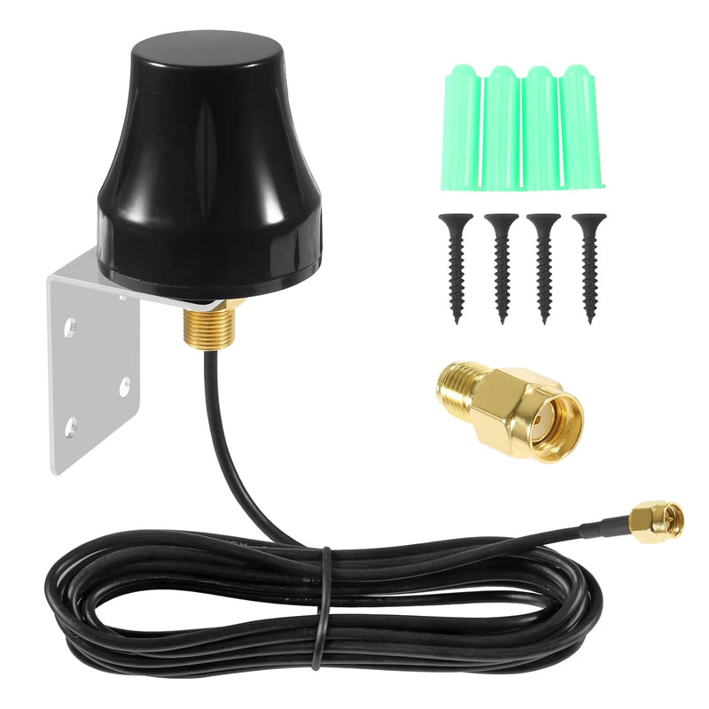 4G Lte Antenna Sma Male Outdoor Waterproof Fixed Bracket Wall Mount Wireless A