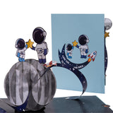Signature Love You To The Moon 3D Pop-Up Card | Father’S Day Card | Anniversary Card For Him | Husband, Dad, Grandpa | 3D Greeting Card For Men | Just Because | Birthday Card For Boys