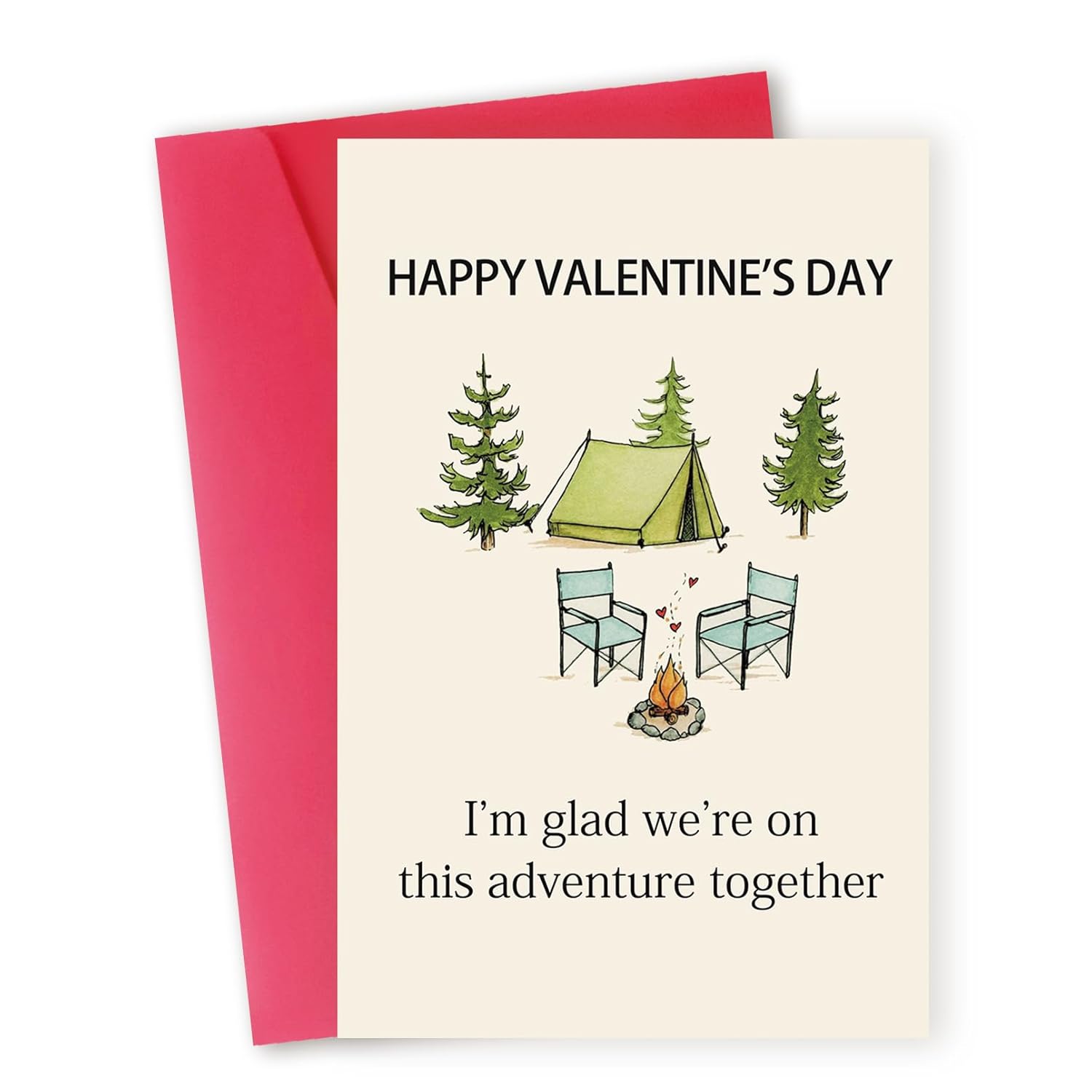 Funny Valentines Day Gifts Card For Husband Wife Boyfriend Girlfriend Couple?Cute Valentines Day Gifts For Him Her?Romantic Love Adventure Greeting Cards