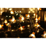 Honeybee Fairy String Lights, Plug In String Lights 16Ft 50 Led Warm White Lights For Party/Birthday/Wedding/Christmas I