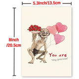 Humorous Valentine'S Day Card For Wife Girlfriend, Funny Valentines Gifts For Women Heryou Are My Precious Card