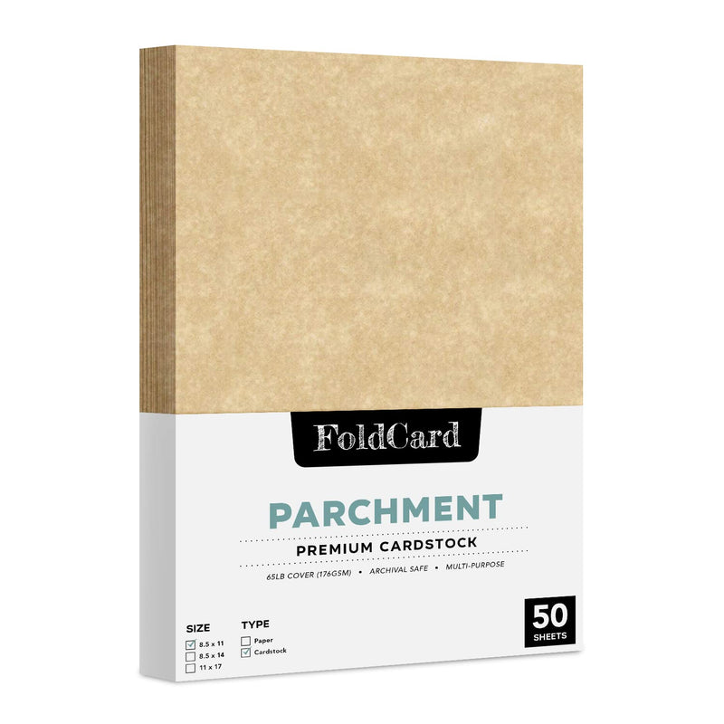 Aged (Astroparche) Imitation Stationery Parchment Cardstock – Great For Certif