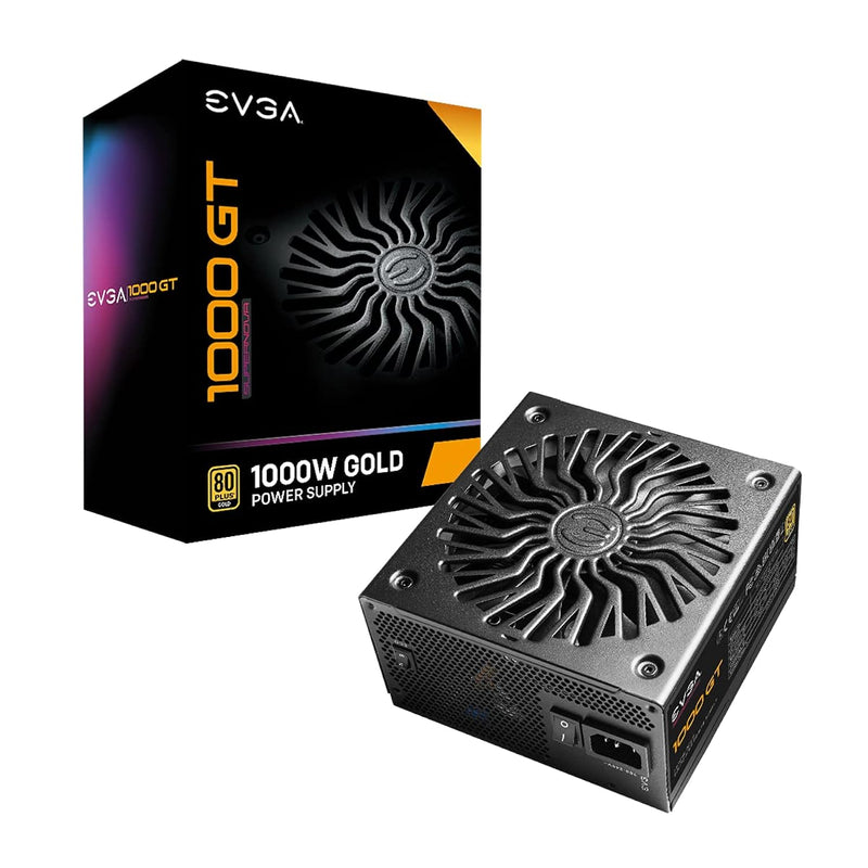 EVGA SuperNOVA 1000 GT, 80 Plus Gold 1000W, Fully Modular, Eco Mode with FDB F