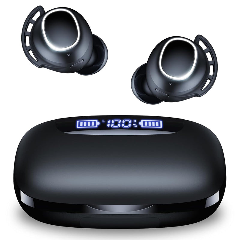 Bluetooth Headphones Wireless Earbuds 120H Playtime Ear Buds Ipx7 Waterproof E