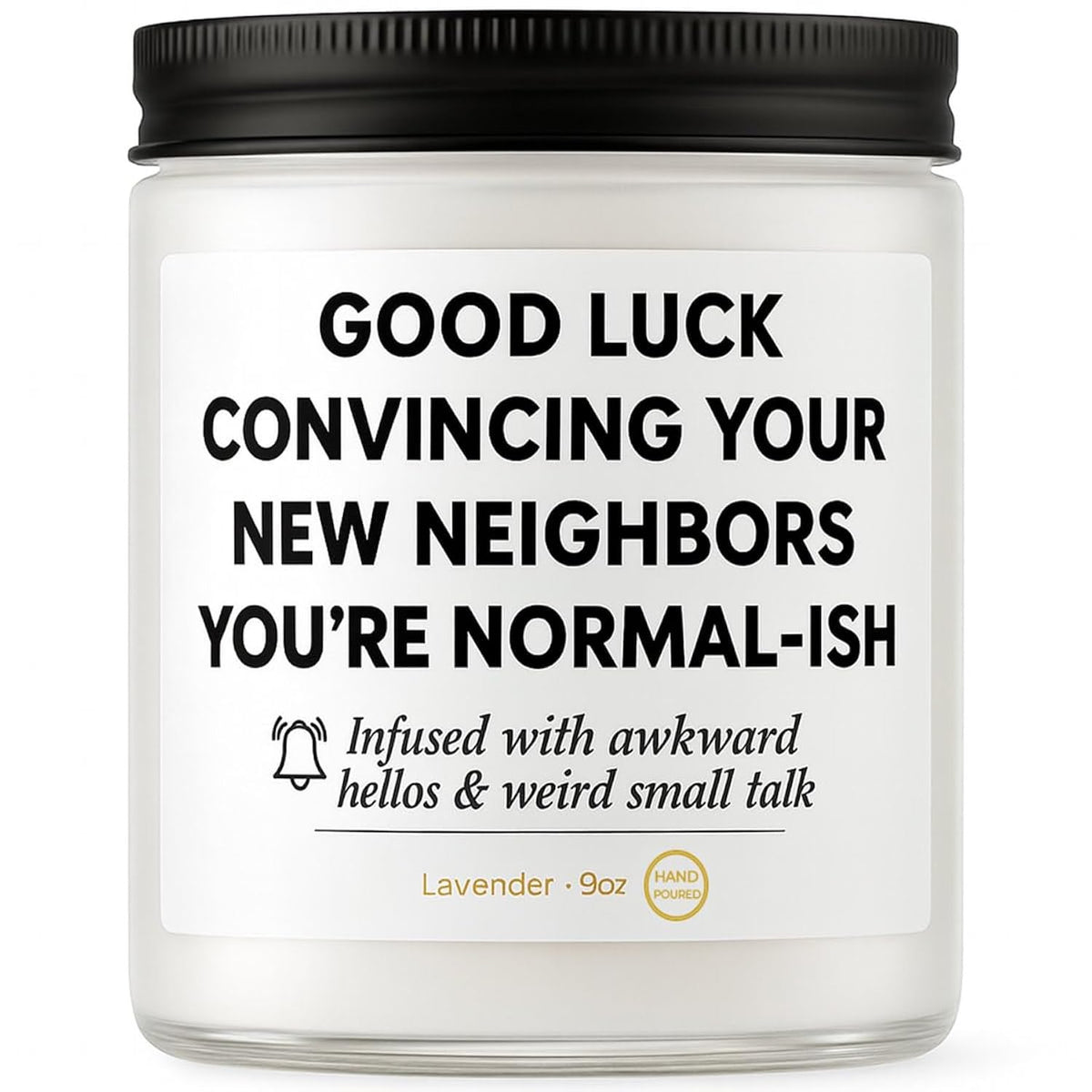Housewarming Gifts New Home–9Oz Lavender Candle, Cozy Aromatherapy Decor, Gift For Friends, Family & New Homeowners, House Essentials For New Home, New House Essentials By , Neighbors
