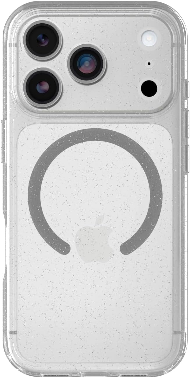 iPhone 17 Pro Lumen Series Case Clear Glitter Protective Cover