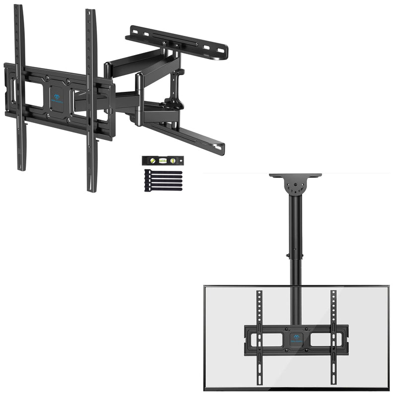 Ceiling Tv Mount Bundle With Full Motion Tv Bracket