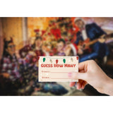 How Many (1 Double-Sided Printing Sing & 50 Game Cards), Christmas Decorations, How Many Kisses, Christmas Ideas, Christmas Party Games, Baby Shower Games | Cm003R