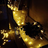 Star String Lights Battery Operated 40 Led 19.6Ft Twinkle Little Star Lights Indoor Starry Fairy Lights Warm White For P