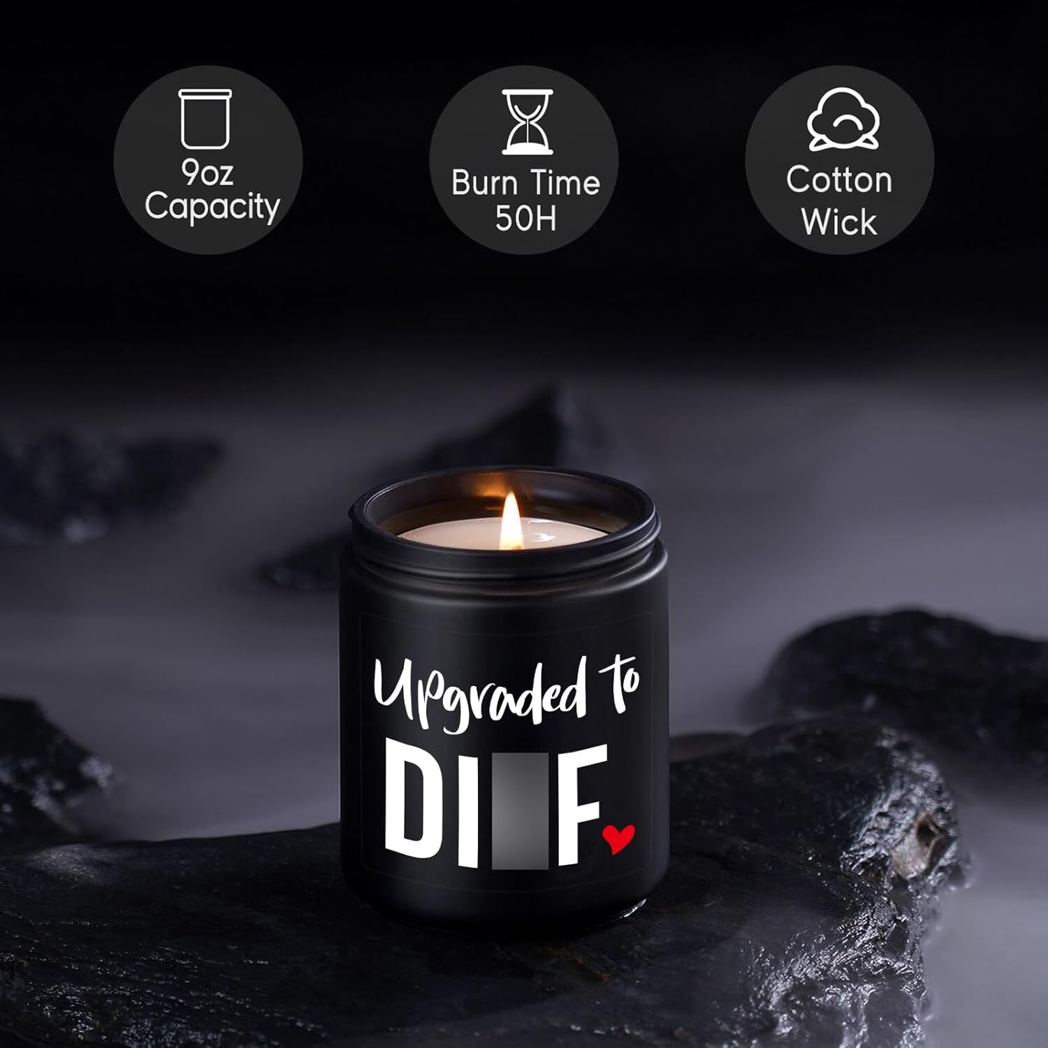 Candle, New Dad Gifts First Time, Dad To Be Gifts, Gender Reveal Baby Shower Presents - Birthday, Valentines Day, Funny Presents For Expecting Daddy, Expectant Father, Soon To Be Daddy