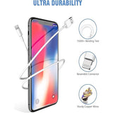 2 Pack USB Wall Charger with 6FT Lightning Cable Fast Charging Cube for iPhone 14 13 12 11 iPad