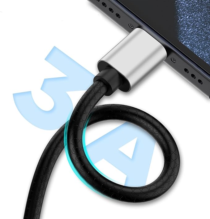 5 Pack USB A to USB C Fast Charging Cable Set 3FT 6FT 10FT for iPhone 17 16 15 Samsung Galaxy
