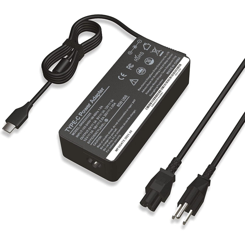 65W 45W Usb C Laptop Charger Ac Adapter Compatible With Original Lenovo Type C