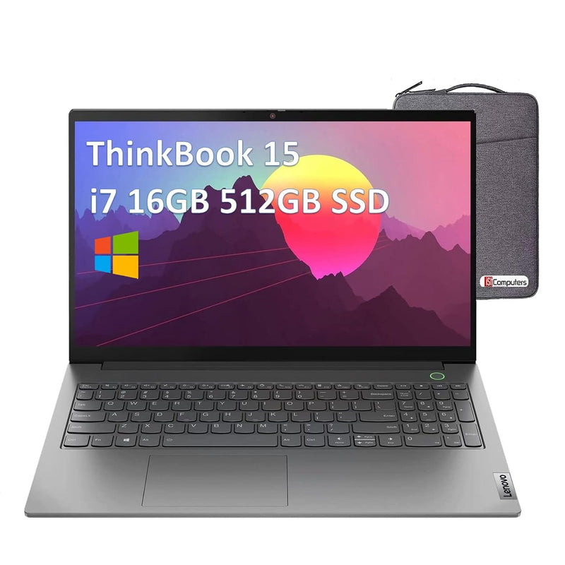 Lenovo ThinkBook 15 Gen 2 are 15.6" FHD (Intel Quad Core i7-1165G7, 16GB RAM,