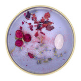 'S Gemstone Candles - Infused With Healing Rose Quartz Crystals And Hand Placed Dried Flowers. Scented With Soothing Fig In Natural Soy Wax. Burns With An Elegant Wooden Wick. 8Oz