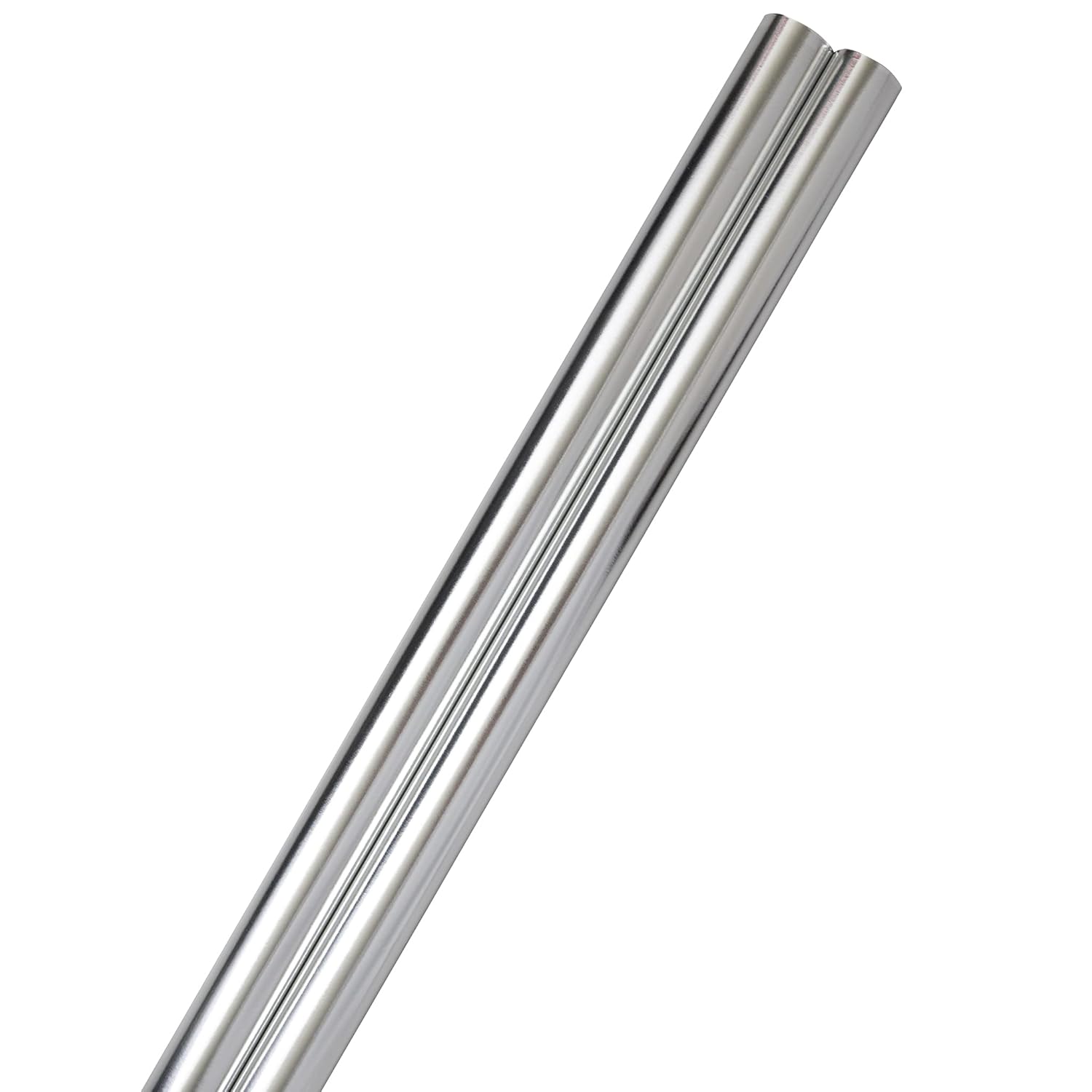 Gift Wrap - Metallic Wrapping Paper - 50 Sq Ft - Silver Foil - 2 Rolls/Pack