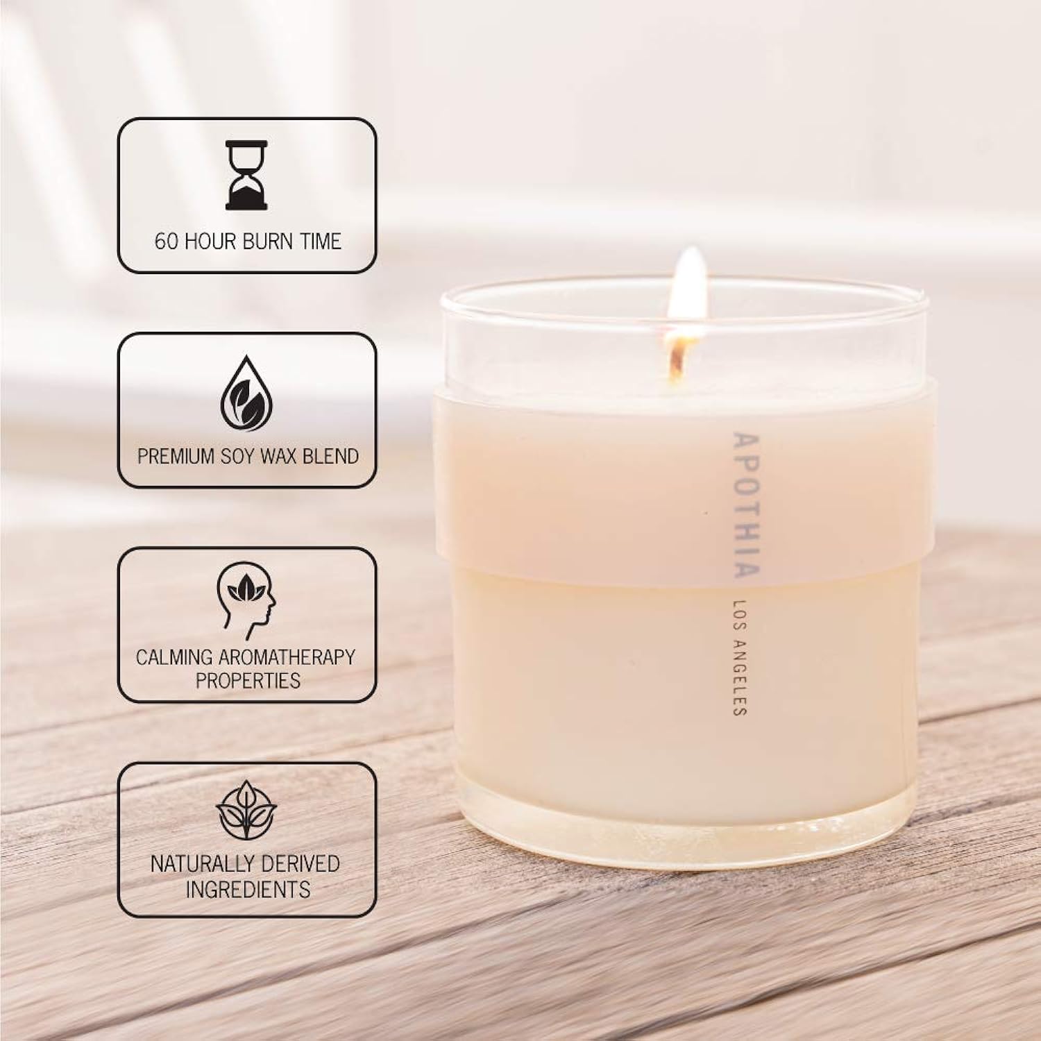 - Wave Candle | White Grapefruit & Salty Ozone | Award Winning Scented Candles With Premium Soy Wax Blend I 60 Hour Long Burning I 9 Oz I Small Batches For Luxury Quality In Decorative Jar