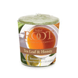 Root Candles Scented Votive Candles Beeswax Blend Premium Handcrafted 20-Hour Votives, 18-Count, Tea Leaf & Honey