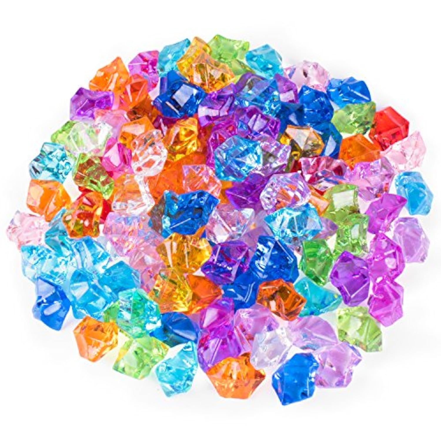 240 Piece Pirate Treasure Set Gems And Plastic Golden Coins Theme Party Favor Pack Decorating Supplies By