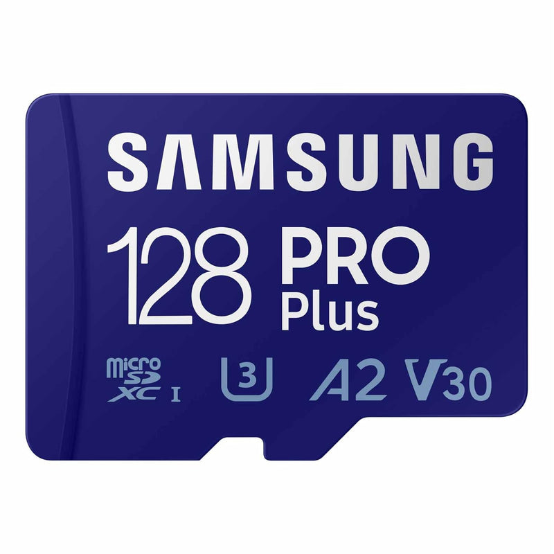 128GB microSDXC Memory Card + Adapter, 180MB/s, UHS-I, U3, V30, A2, 4K UHD