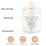 Thank You Appreciation Gifts For Women, Boss, Coworkers, Manager, Mentor, Mom, Friends - Teacher, Nurse, Employee Farewell Going Away Goodbye Gifts For Coworkers - Lavender Scented Candle