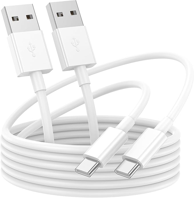 2 Pack 3FT USB A to USB C Fast Charging Cable for CarPlay iPhone 17 16 15 iPad Pro Air Charger Cord