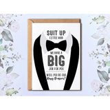 Will You Be Our Ring Bearer Card - Ring Bearer Proposal Card - Ring Bearer Request Card - Happy Valentine Day Card