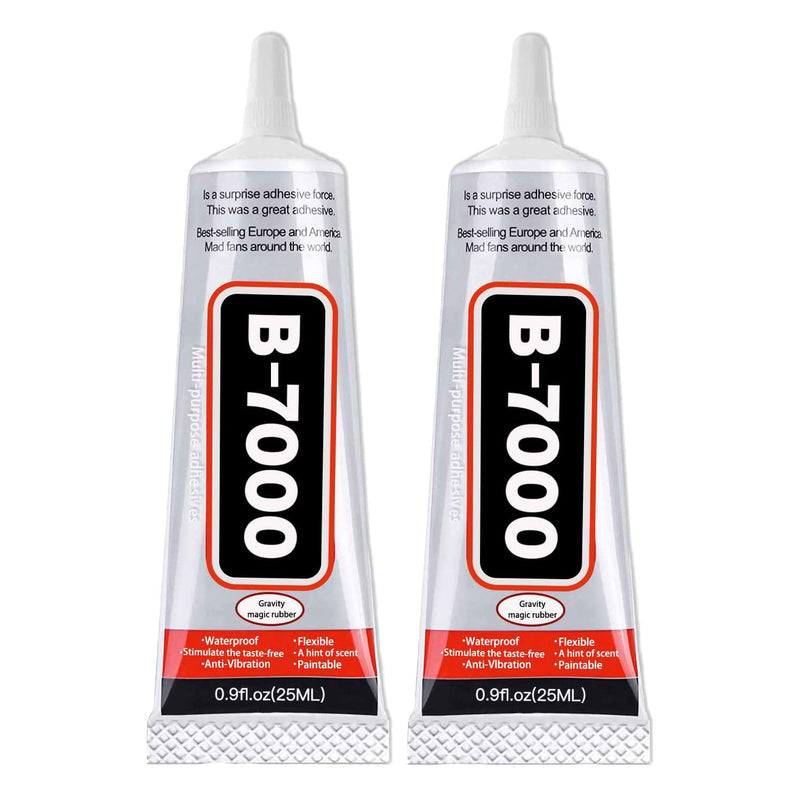 2 Pcs 25Ml B7000 Crafts Glue Super Adhesive