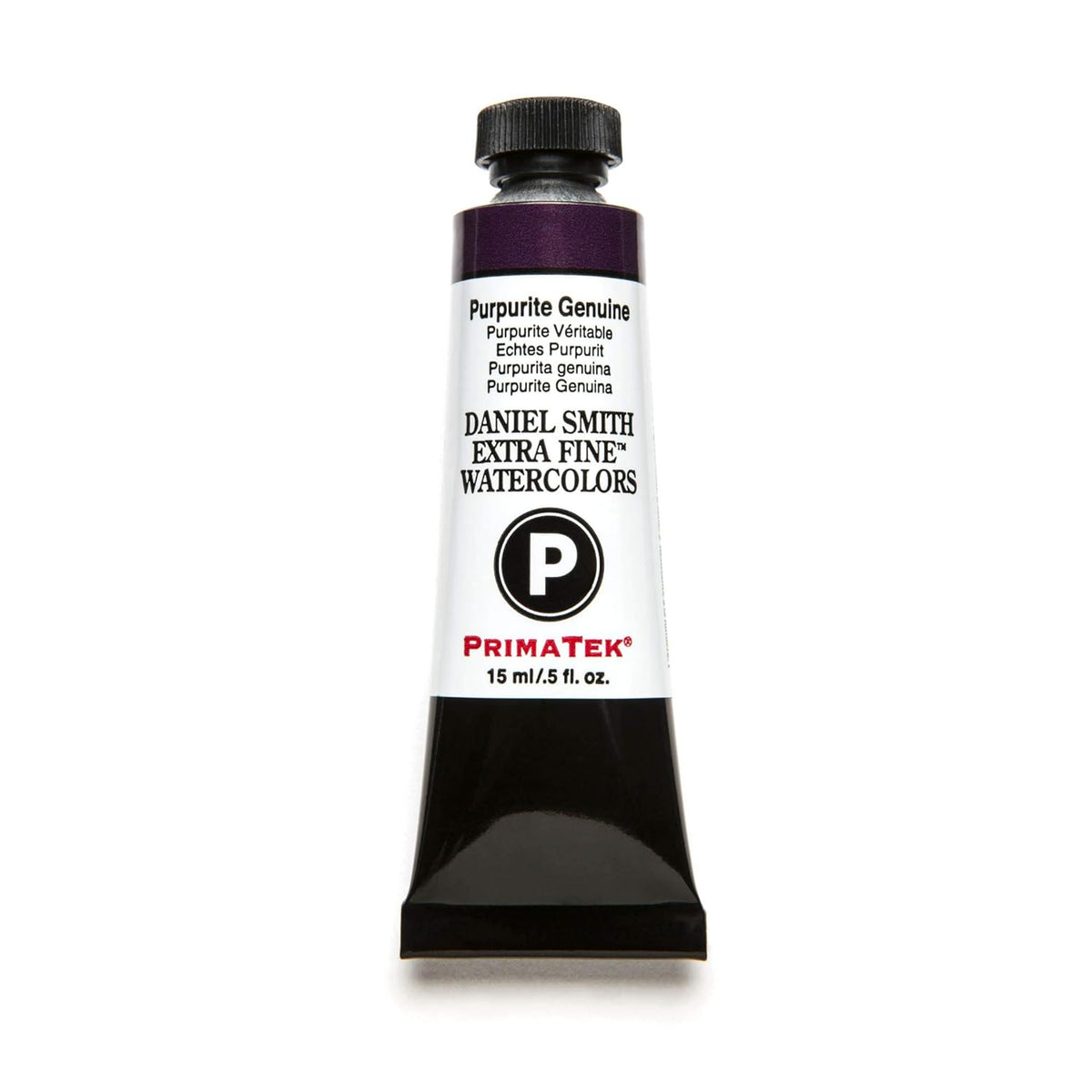 DANIEL SMITH Extra Fine Watercolor 15ml Paint Tube, Purpurite Genuine, 0.5 Fl Oz (Pack of 1),Purple