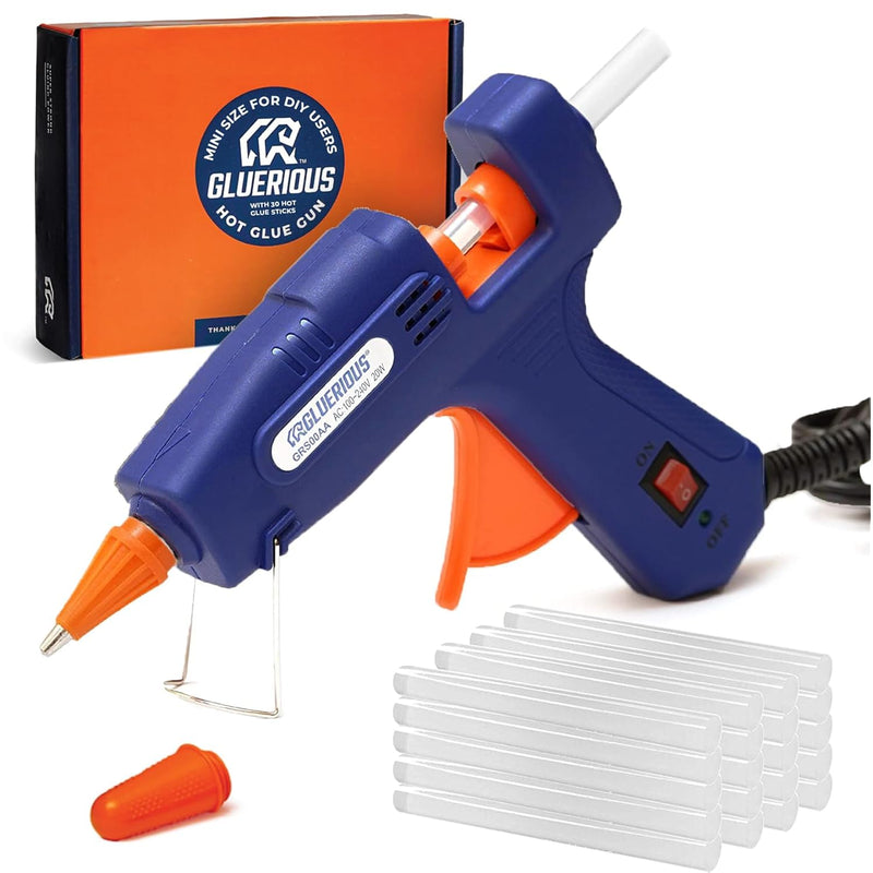 Mini Hot Glue Gun With 30 Glue Sticks For Crafts School Diy Arts Home Quick Re