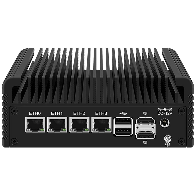 Intel Alder Lake-N I3-N305 Fanless Mini Pc With Win 11 Ddr5 No Ram No Ssd 4 La