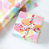 Birthday Wrapping Paper Roll - 17 Inches X 50 Feet - Colorful Balloons Design Birthday Gift Wrap Roll For Boys Girls Kids Women Birthdays, Holiday, Party, Baby Shower, Valentines, Wedding, Christmas