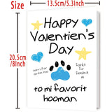 Funny Pun Dog Valentines Day Card, Best Gift Ideas For Dog Cat Lover Owner