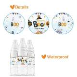 32 Pcs Our Little Boo Is On The Way Water Bottle Labels, Gender Reveal Water Bottle Labels, Welcome Baby Bottle Wrappers, Ghost Themed Baby Shower Party Decorstions