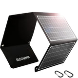 30W Portable Solar Panel Charger, 18W Usb C Fast Charging, Qc 3.0 And Usb A Ports For Cellphones Tablets Camera Power Bank, Ipx5 Waterproof, Foldable Solar Charger For Camping Backpacking