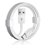 USB A to USB C CarPlay Cable for iPhone 17 16 15 iPad Samsung Fast Charging Car Charger Cord