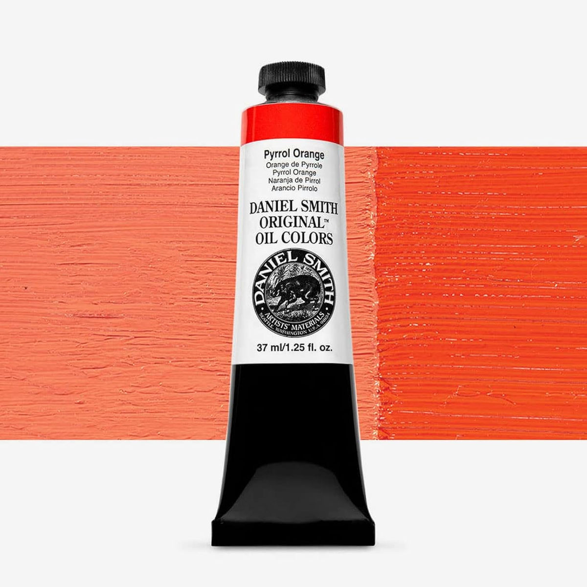 Daniel Smith 284300127 Original Oil Color 37ml Paint Tube, Pyrrol Orange