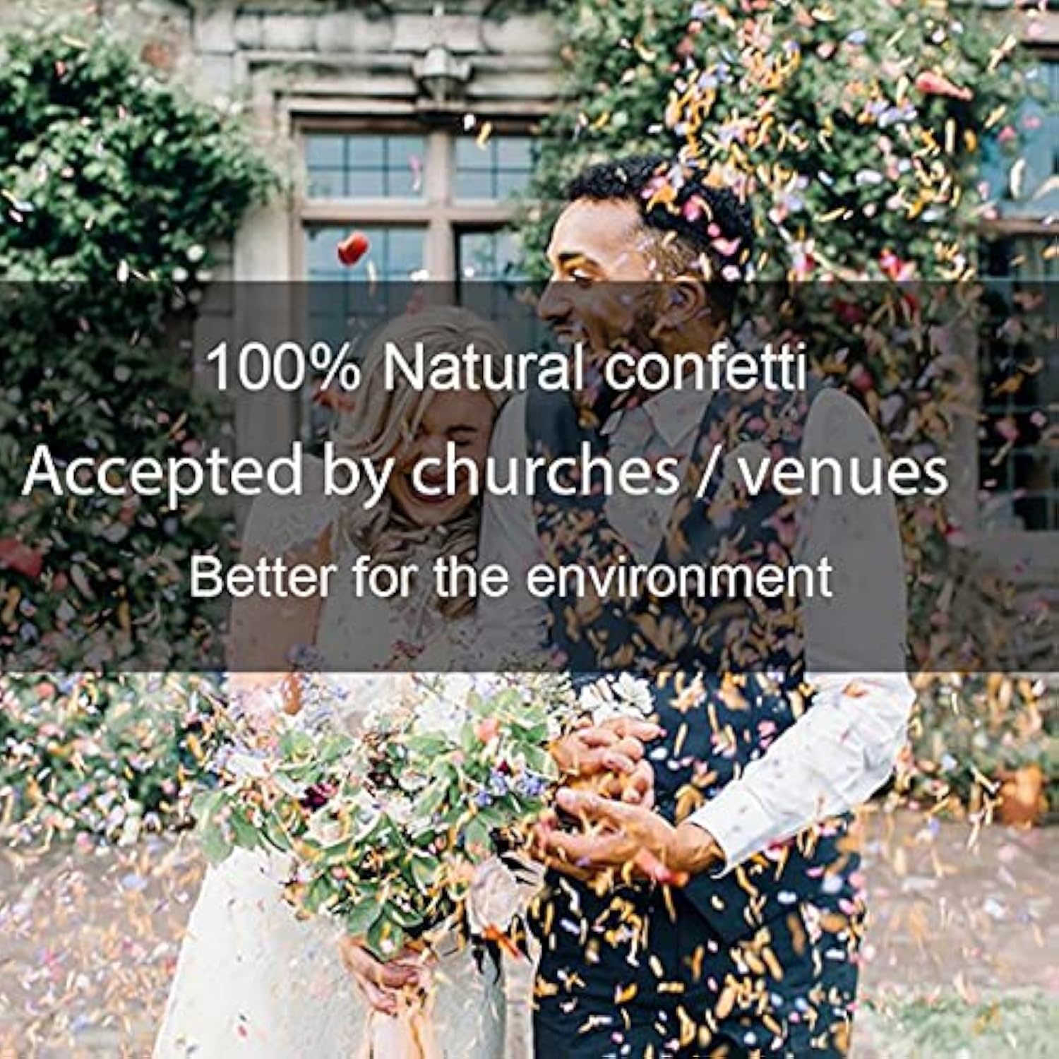 Party Confetti Natural Dried Flower Petals, 12 Packs Biodegradable Confetti Real Rose Petals For Wedding And Party Decoration