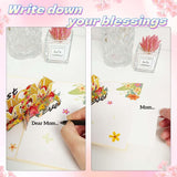 Flowers Pop Up Birthday Card For Mom, 3D Cards For Best Mom, Thanksgiving Cards, Greeting Cards Gifts
