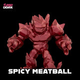 Spicy Meatball Metallic Acrylic Paint 22Ml Bottle - Water-Based Non-Toxic Metallic Finish Paint