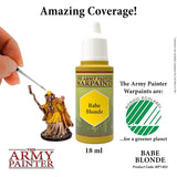 Babe Blonde Warpaint - Acrylic Non-Toxic Heavily Pigmented Water Based Paint For Tabletop Roleplaying, Boardgames, And Wargames Miniature Model Painting