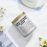 Happy Birthday Gifts For Women - Funny Best Friend Friendship Birthday Gifts For Women Bestie Bff Coworker Classmate, Lavender Candle