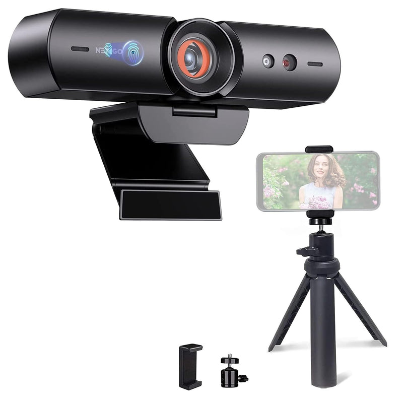 1080P Webcam Kits, N930W Hellocam With Windows Hello, True Privacy, Automatic